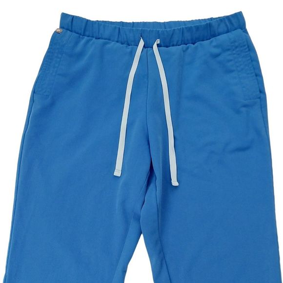 Figs Scrub Pants Womens Small Royal Blue Straight Leg Uniform Work Comfort - Picture 2 of 10